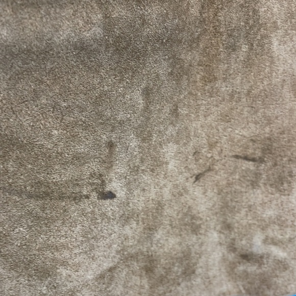 VINTAGE 80s suede jacket size 11-12 Cottage or Prairie core fall essential! - Picture 6 of 10